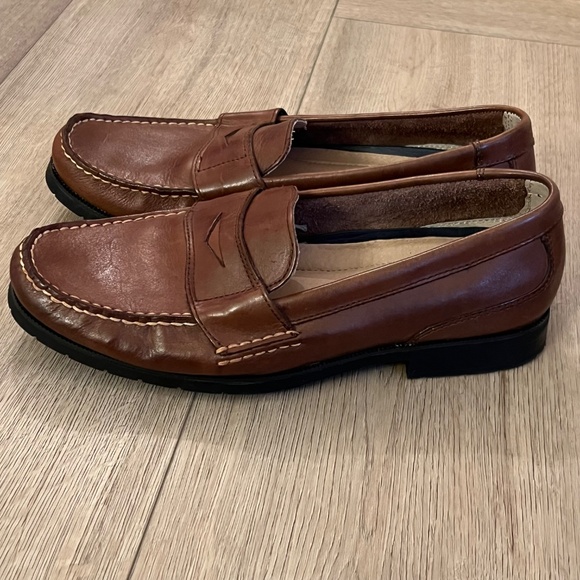 🟤 Bass “Monroe II” Leather Loafers – Men’s 10M - Picture 3 of 6